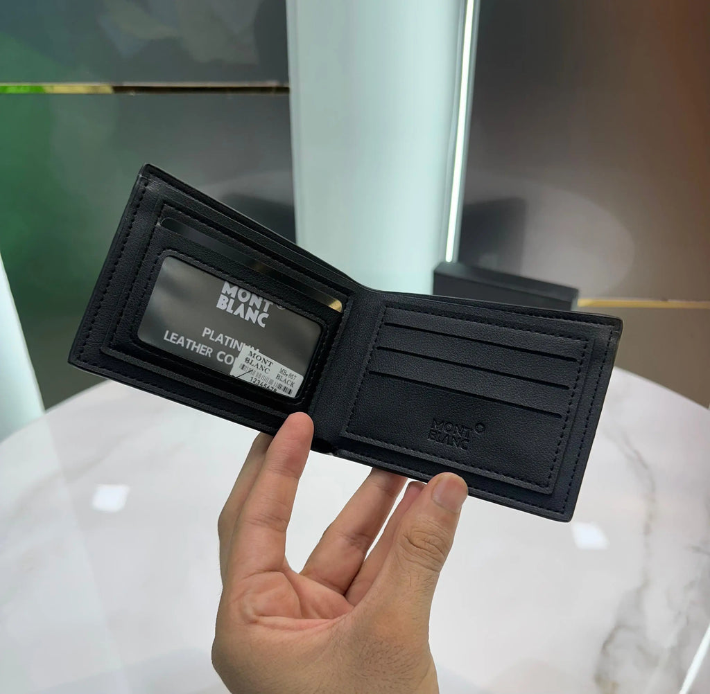 Mont Blan c Premium Wallet Black mb90