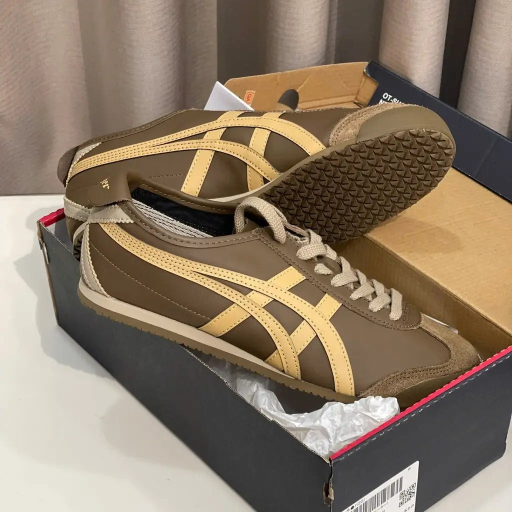 Onitsuka Tiger Mexico 66 Clay Canyon Paper Bag 7A Premium Mens Sneakers D-2108