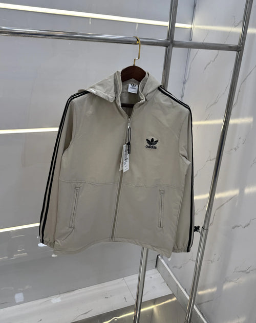 Adida s Beige Premium WindBreaker Jacket