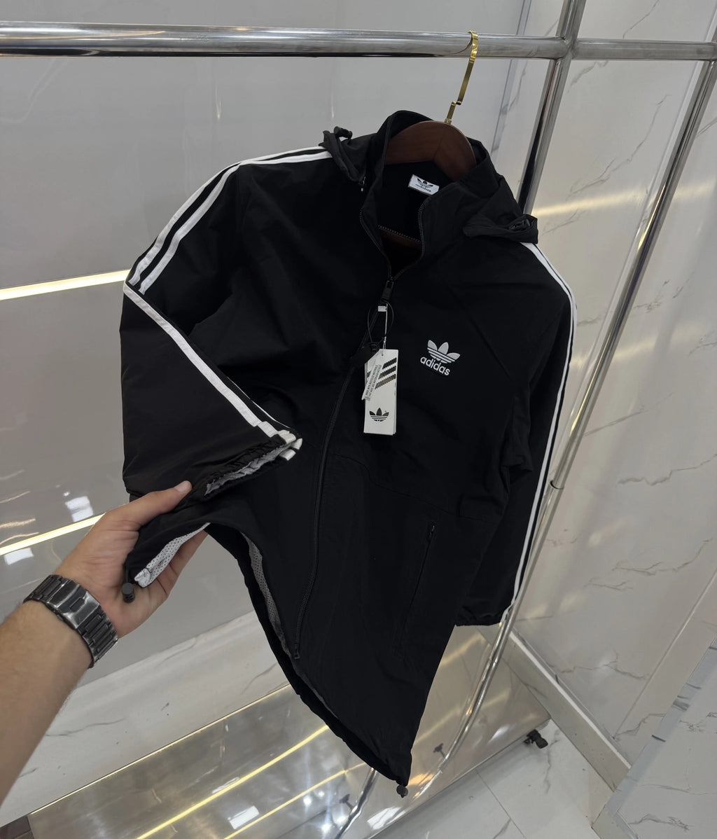 Adida s Black Premium WindBreaker Jacket