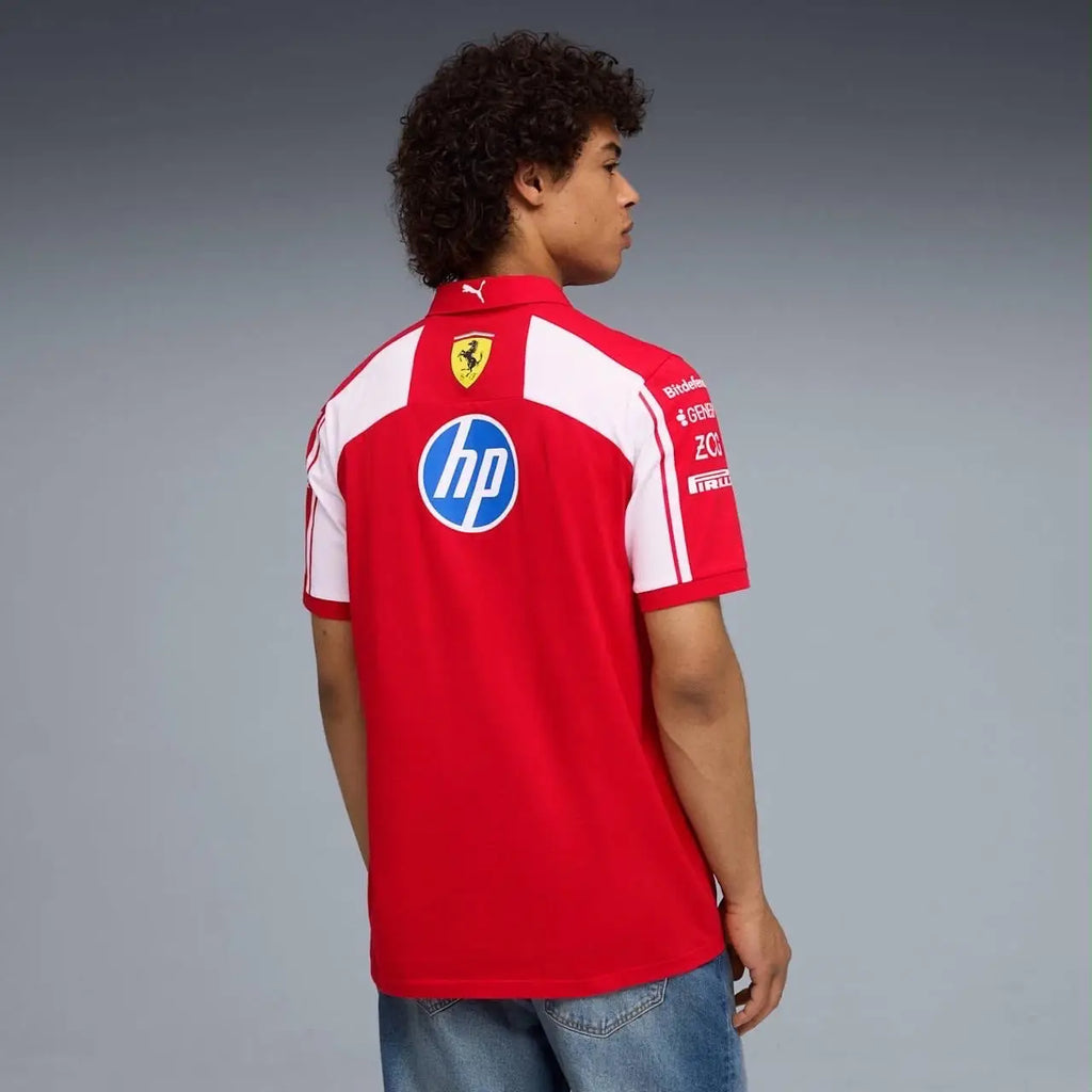 Pum a Red Ferrari Edition Premium Polo T-shirt