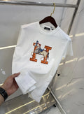 Herme s White Logo Work Premium T-Shirt
