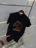 Herme s Black Logo Work Premium T-Shirt