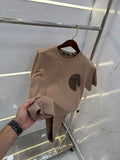 Herme s Brown Logo Work Premium T-Shirt