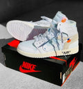 Nik e Jordan retro 1 X off white UNC