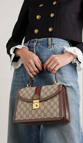 GUCCI GG OPHIDIA HAND BAG WITH OG BOX AND DUST BAG PREMIUM QUALITY