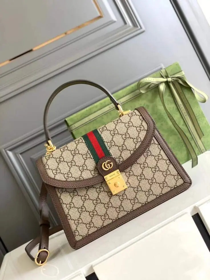 GUCCI GG OPHIDIA HAND BAG WITH OG BOX AND DUST BAG PREMIUM QUALITY