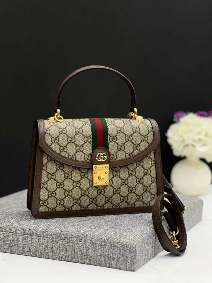 GUCCI GG OPHIDIA HAND BAG WITH OG BOX AND DUST BAG PREMIUM QUALITY