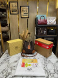 Michael Kors Mk Mercer Signature Bucket Bag with Double Box And Dust Bag Brown 60429