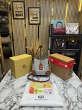 Michael Kors Mk Mercer Signature Bucket Bag with Double Box And Dust Bag Beige 60429
