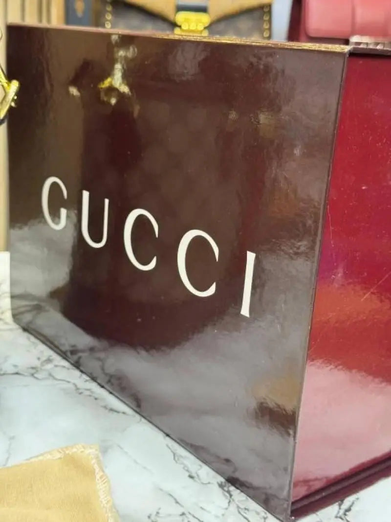 Gucci GG Supreme Tote Bag With Double Og Box And Dust Bag 836848
