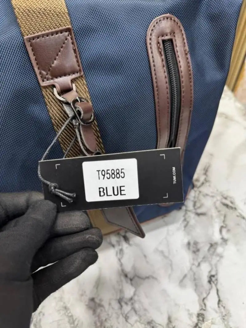 Tumi Alpha 3 Expedition Travel Duffle Bag Blue T95885
