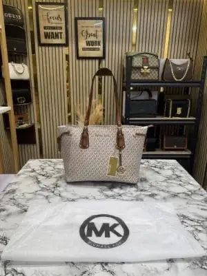 Michael Kors Voyager Tote Bag With Dust Bag Beige