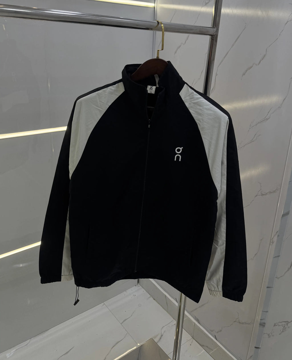On Cloud Black Imported WindBreaker Jacket