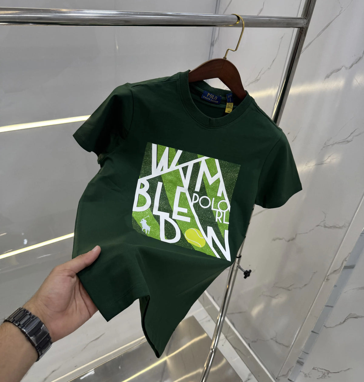 Ralph Laure n Green Logo Work Premium T-Shirt