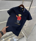 Ralph Laure n Navy Blue Logo Work Premium T-Shirt