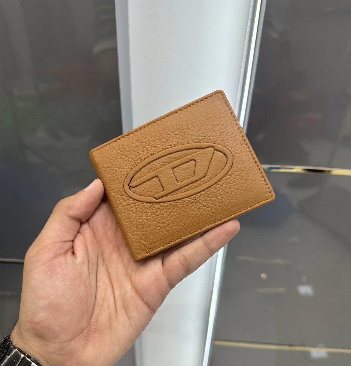 Diese l Premium Wallet Tan With Box d189