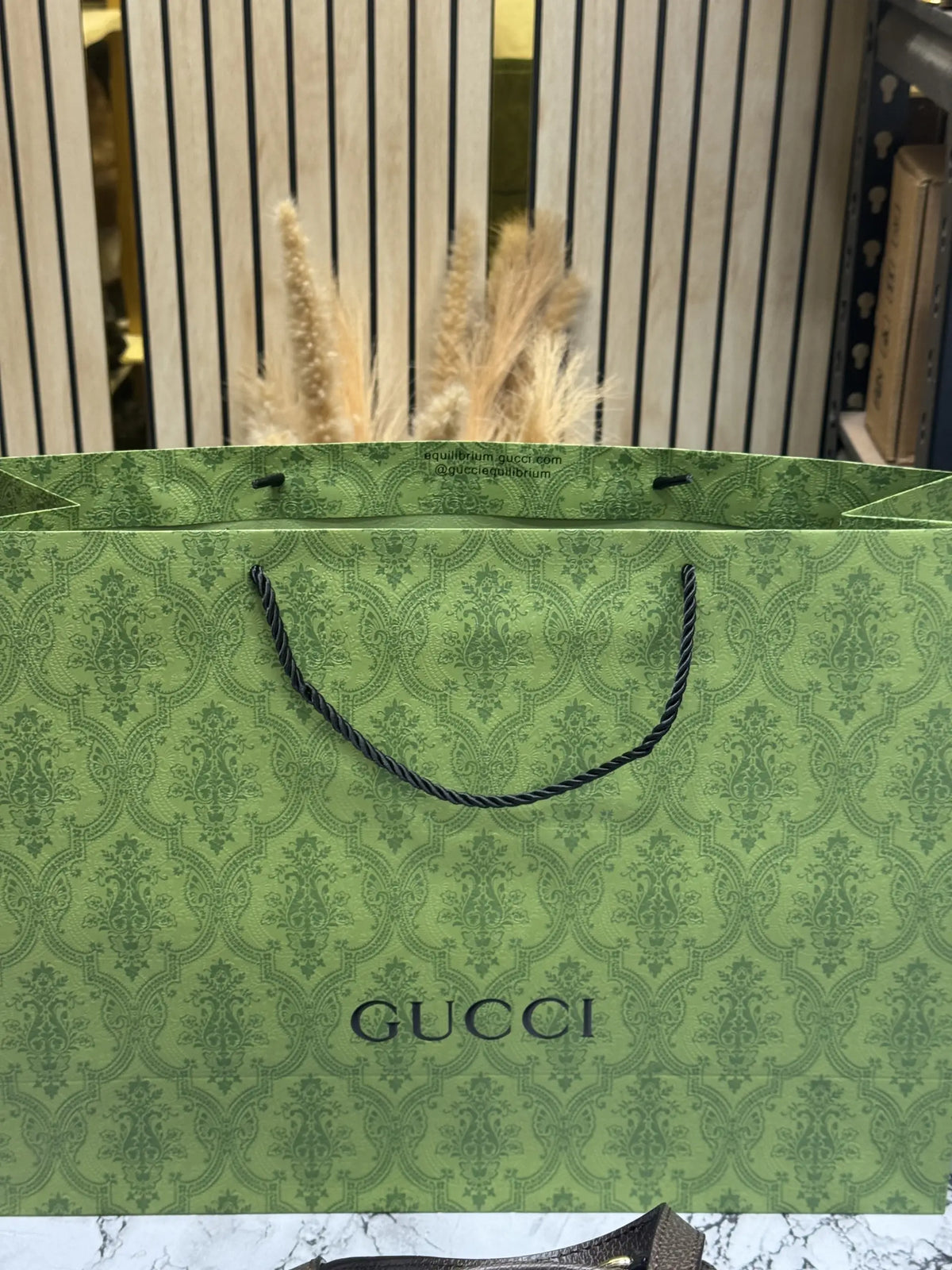 Gucci GG Supreme Canvas Tote Bag With OG Double Box And Carry Bag - 811716