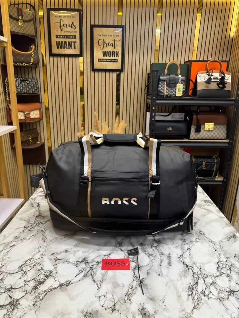 Hugo Boss Travel Duffle Bag Black Limited Edition BS16007-D