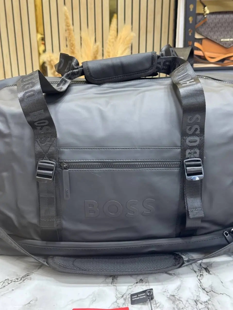 Hugo Boss Travel Duffle Bag Black Limited Edition BS16007-C