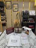 Gucci GG Supreme Ophidia Canvas Shoulder Bag With Double Box Packaging 795466