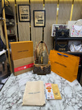 Louis Vuitton Monogram Croissant PM Shoulder Bag With OG Double Box And Carry Bag - Dark Brown M29537