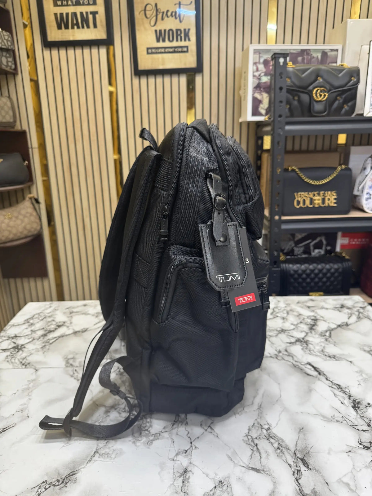 TUMI Alpha Bravo Search Backpack  T85623 Black