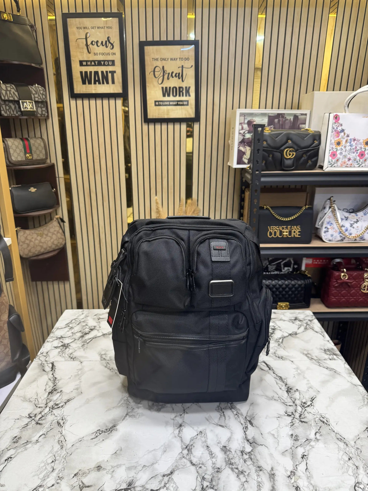 TUMI Alpha Bravo Search Backpack  T85623 Black