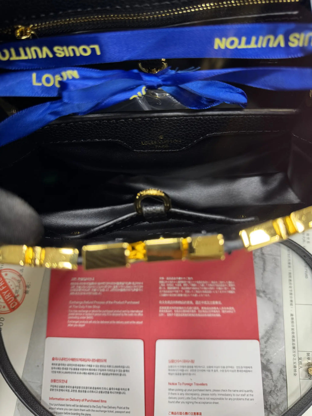 Louis Vuitton Capucines BB Black With Double Box Bill And Dust Bag LOTTE QUALITY