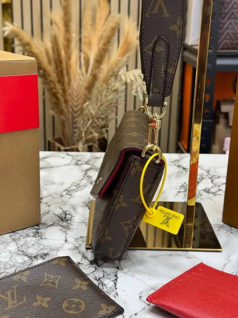 Louis Vuitton Pochette Felicie Three In One With Double Box And Dust Bag