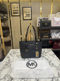 Michael Kors Jet Set Travel Large Logo Tote Bag  With Dust Bag  Black