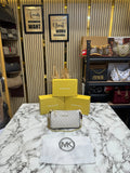 Michael Kors Signature Logo Chain Crossbody  Vanilla  Tan 1930