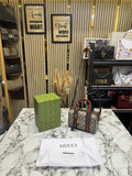 Gucci Ophidia GG Supreme Mini Top Handle Bag With OG Box And Dust Bag  Brown 918